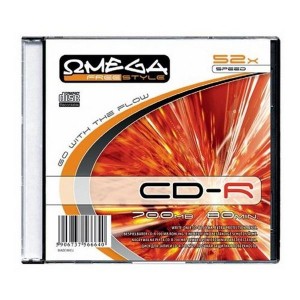 Płyta CD-R 700mb 52x OMEGA freestyle slim 1szt