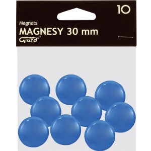 MAGNESY 30MM GRAND NIEBIESKI 10SZT  /130-1696/