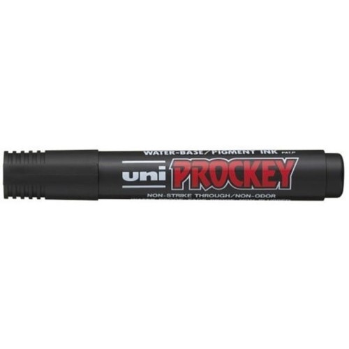 MARKER PERMANENTNY UNI PROCKEY PM-122 OKRĄGŁY CZARNY.jpg