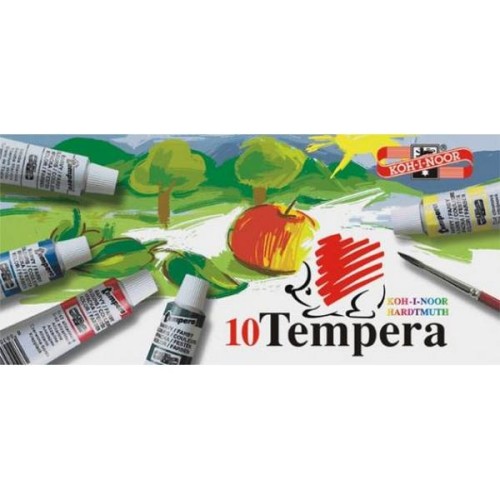 Farby tempery 10 kolorów KOH-I-NOOR.jpg