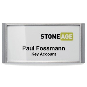 Identyfikator CLASSIC z magnesem 34x74mm 10 sztuk /854223/