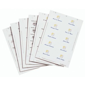 Wkłady do identyfikatorów Badgemaker 30x60mm /145102/