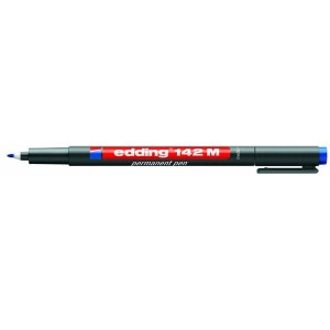 Marker foliopis m EDDING 142 niebieski /142m/003/n/