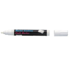 Marker kredowy TOMA okrągły 4,5 mm, biały, 1 szt. /TO292-02/