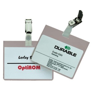 Identyfikator z klipem 60x90mm 5 sztuk /8603 19/