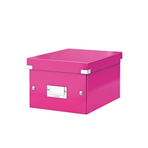 Pudło LEITZ CS uniwersalne małe WOW różowe /60430023/