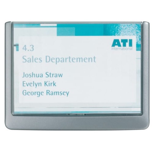 Tabliczka informacyjna DURABLE CLICK SIGN 149x105,5mm grafitowa .jpg