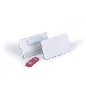Identyfikator z magnesem 40x75mm 25 sztuk ./811619/