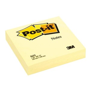 Notes samoprzylepny 100x100 mm 200 kartek 5635 żółty 3M POST-IT /3M-70071088481/