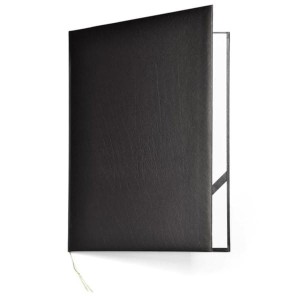 Okładka do dyplomów ELEGANT czarna /220217/