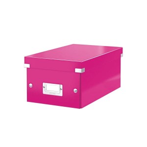 Pudło LEITZ CS na DVD różowe /60420023/